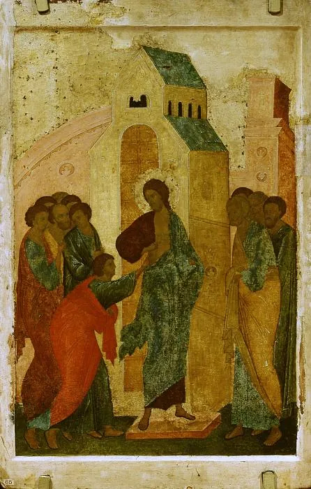 Icon. The Incredulity of Thomas